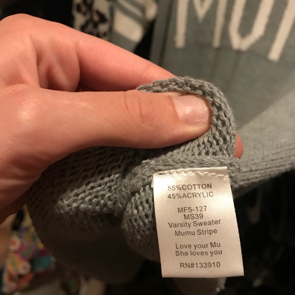 SMYM • Varsity Sweater • Mumu Stripe - Picture 4 of 4